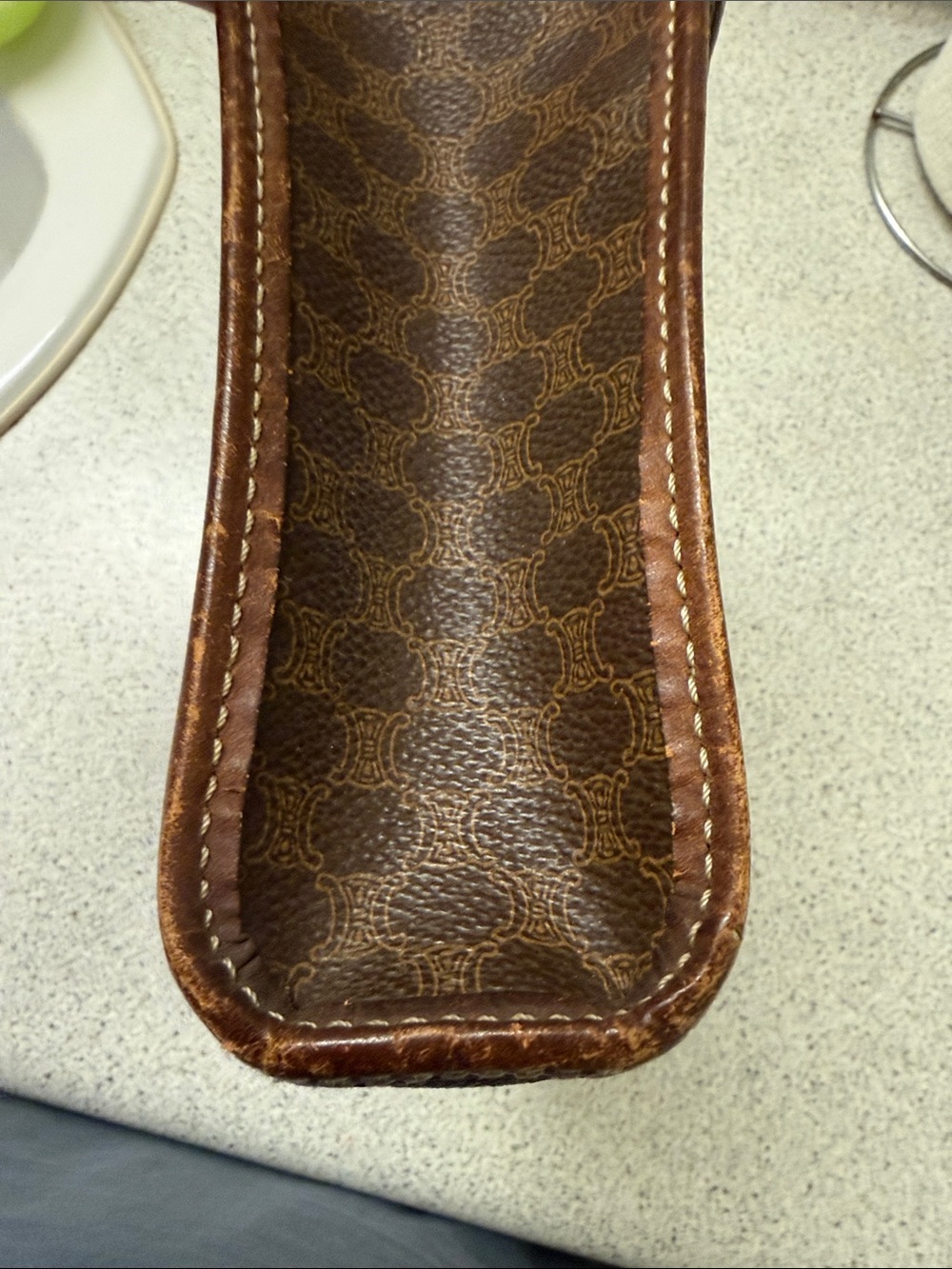 Celine macadam portfolio clutch - Picture 5 of 10